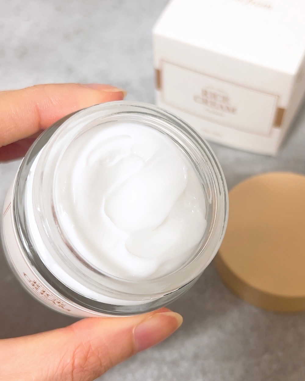 ライスクリーム/I'm from/フェイスクリームを使ったクチコミ（2枚目）