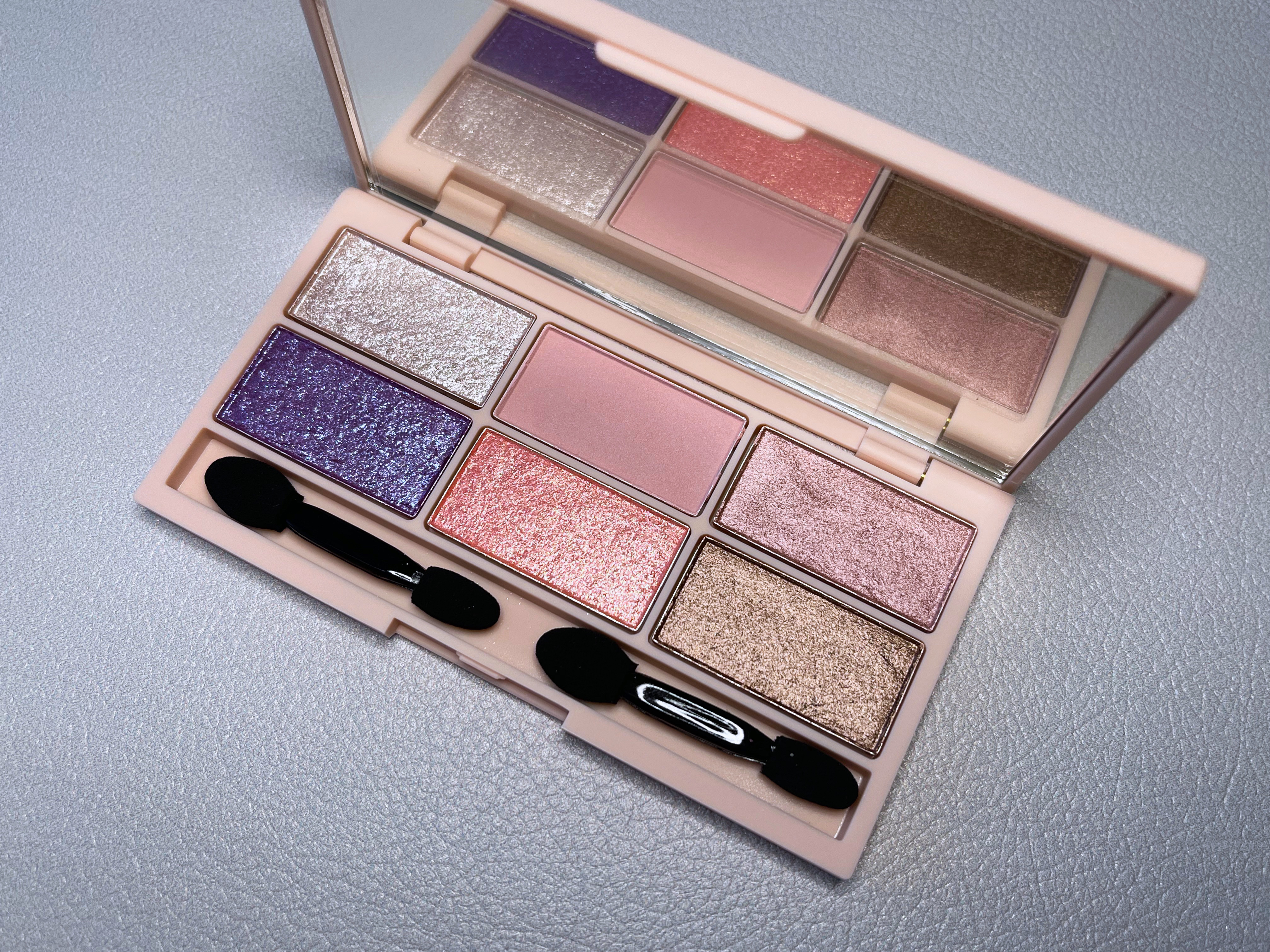 イロアソビ 6色アイパレット IR6E-03 モーヴ系/iroasobi/アイシャドウパレットを使ったクチコミ（1枚目）