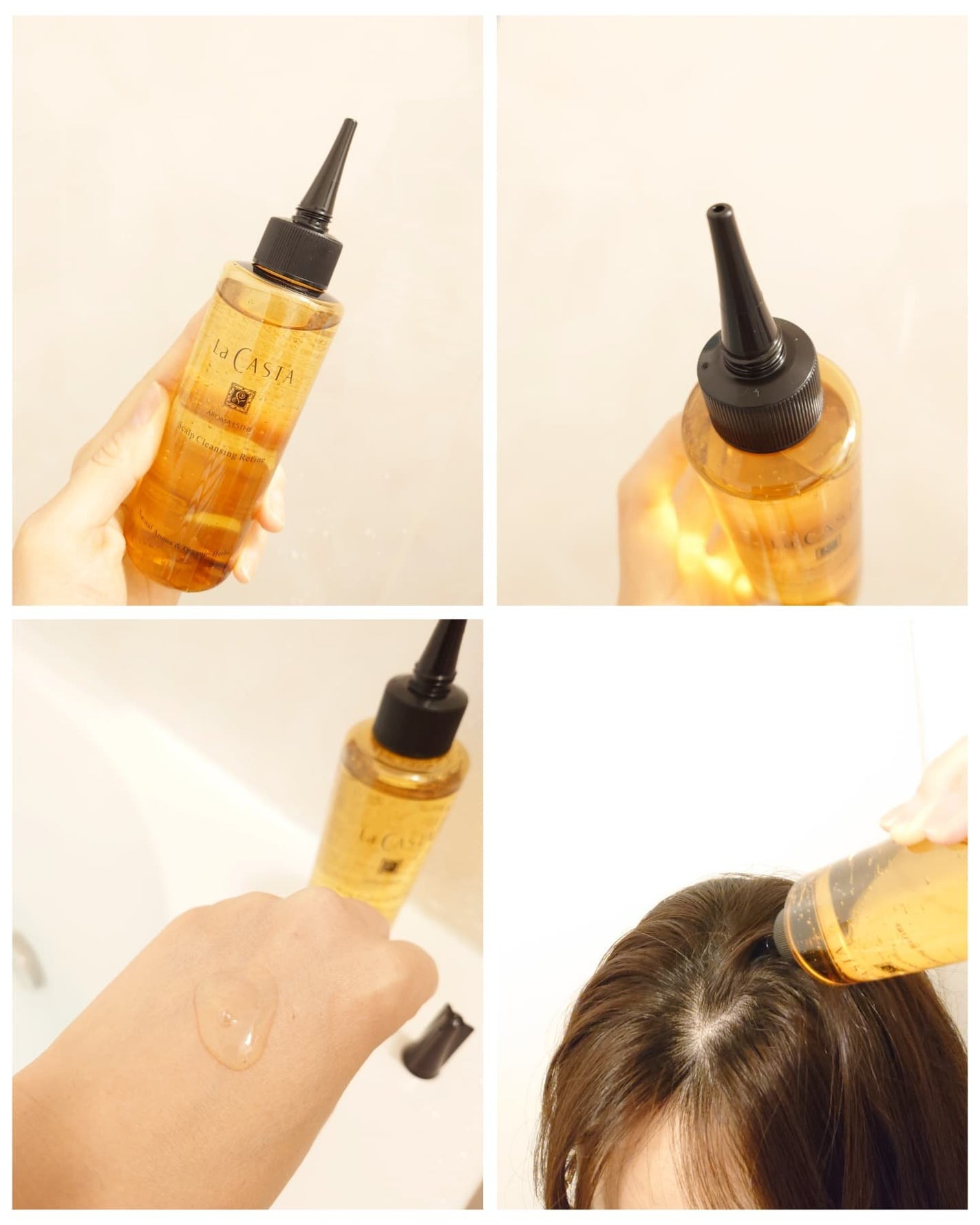 スキャルプ クレンジング リファイン/ラ・カスタ/頭皮クレンジングを使ったクチコミ(2枚目)