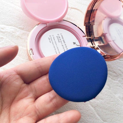 ピンクティーツリーカバークッション/APLIN/クッションファンデーションを使ったクチコミ(3枚目)