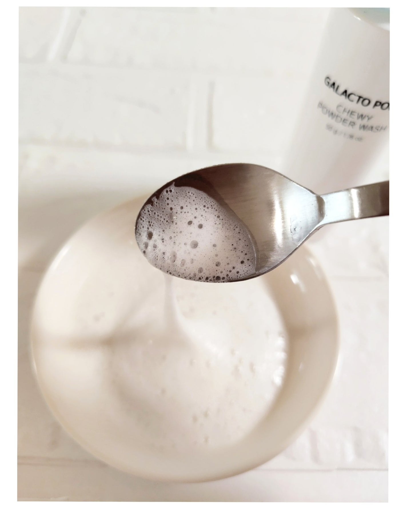 サミュ ガラクトポア チューイー パウダーウォッシュ/SAM'U/洗顔パウダーを使ったクチコミ(5枚目)