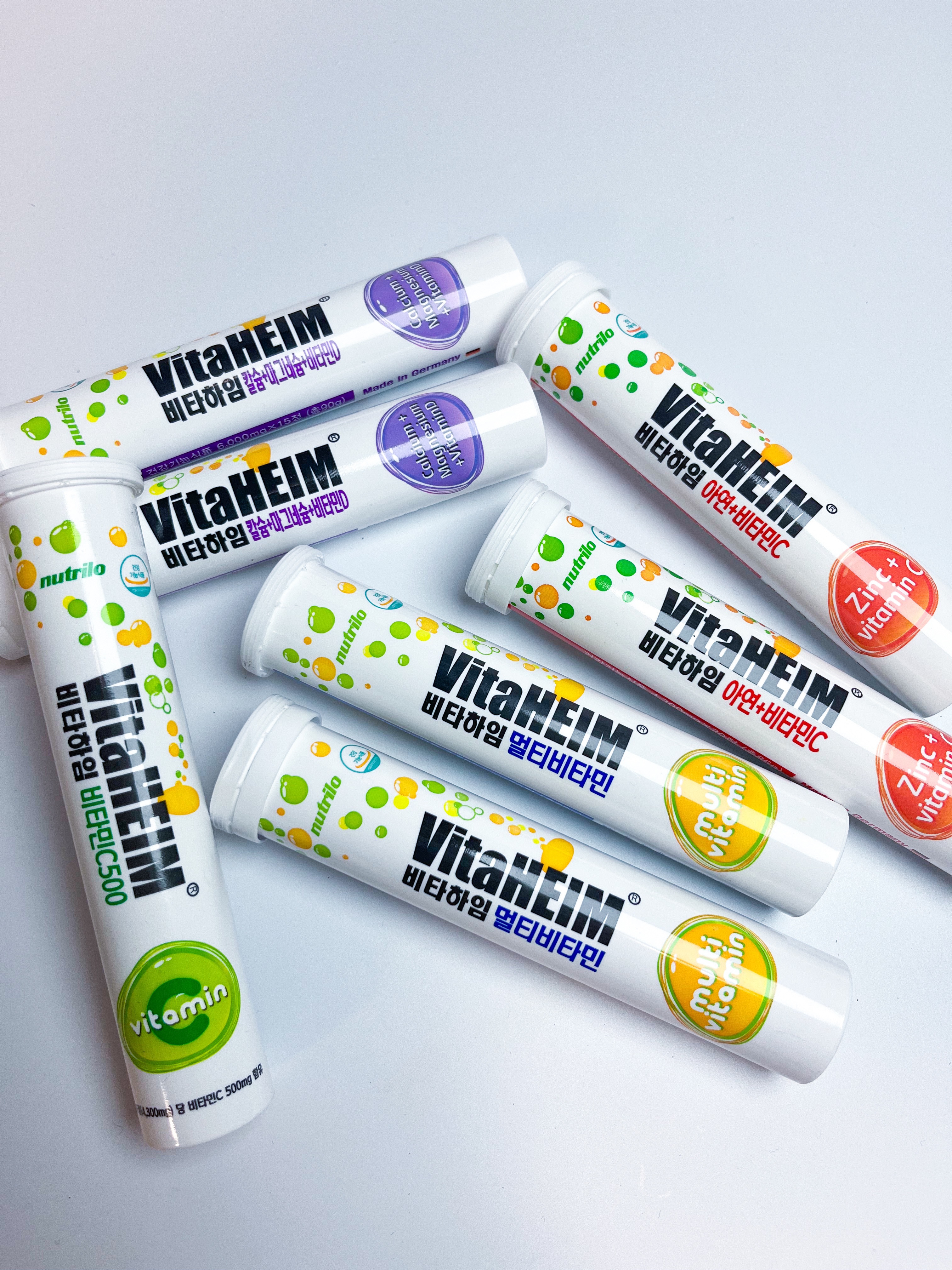 VitaHEIM ビタハイム　亜鉛＋ビタミンC　発泡ドリンク（レモン味）/nutrilo/健康サプリメントを使ったクチコミ（1枚目）