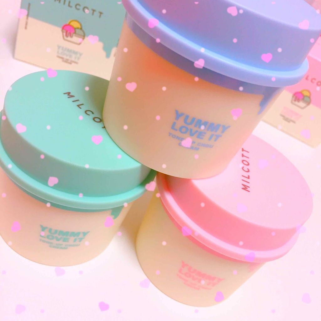 トーンアップシュークリーム/MILCOTT/フェイスクリームを使ったクチコミ（1枚目）