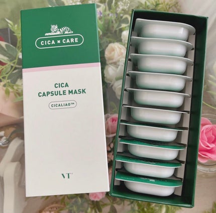 CICA カプセルマスク/VT/洗い流すパック・マスクを使ったクチコミ(2枚目)