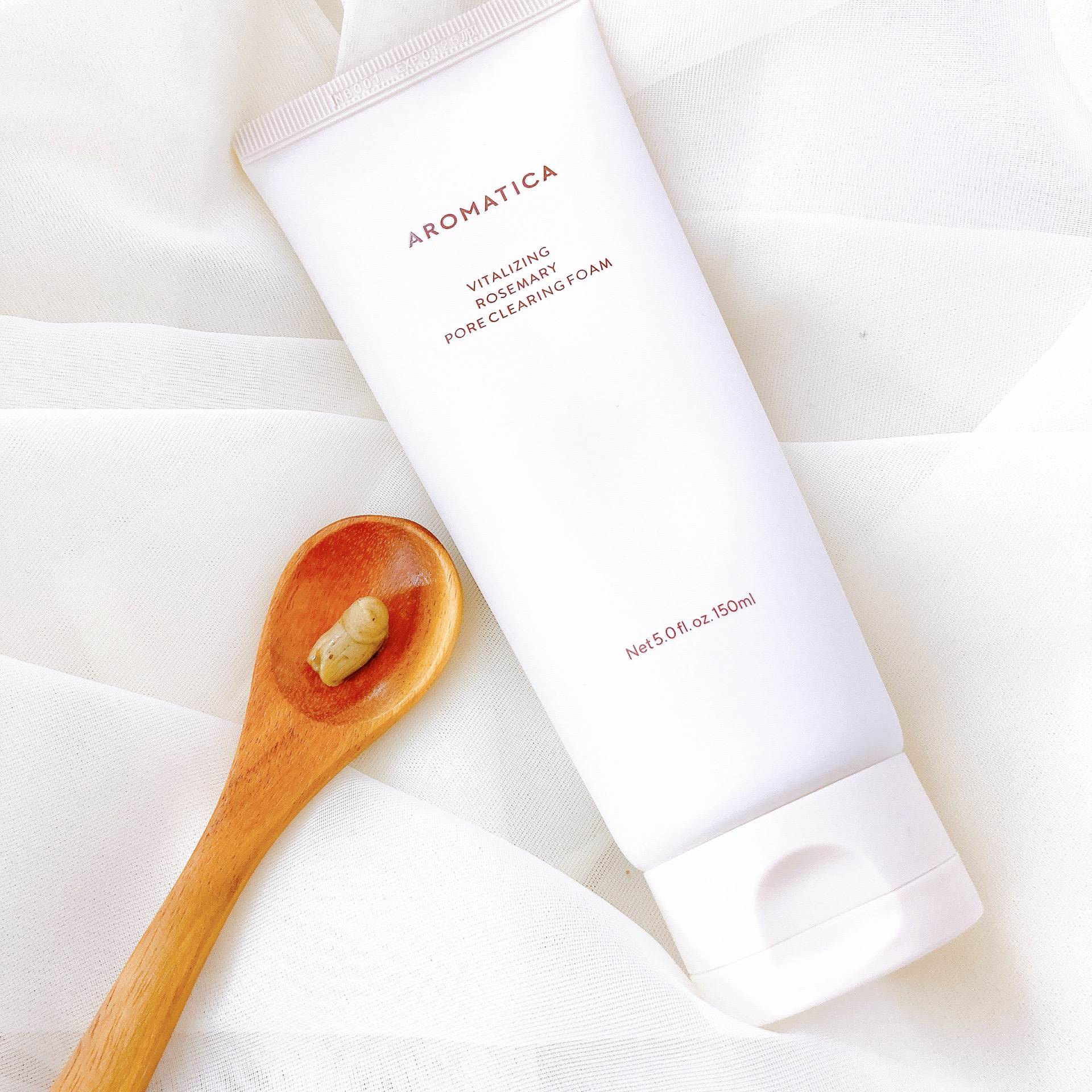 ローズマリークレンジングオイル/AROMATICA/オイルクレンジングを使ったクチコミ（2枚目）