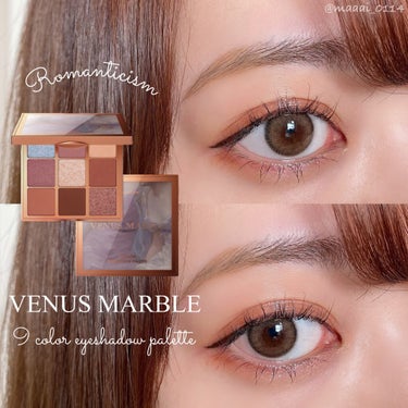 VenusMarble 9色アイシャドウパレット/Venus Marble/アイシャドウパレットを使ったクチコミ（1枚目）