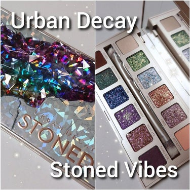 アーバンディケイ Stoned Vibes  Urban Decayのクチコミ「今回は、海外セレブ御用達「アーバンディケイ」から、
ハロウィンにもピッタリ💓
本物の宝石(トル.....」（2枚目）