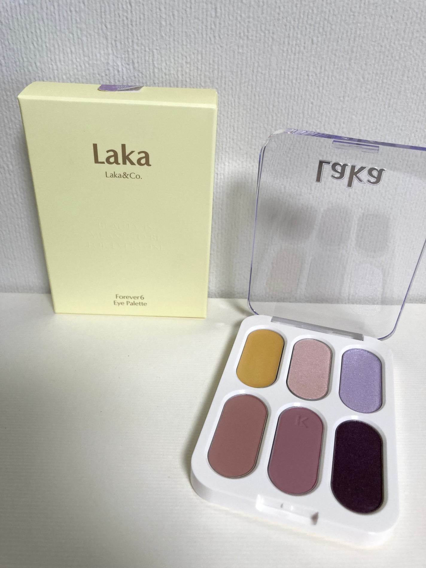 フォーエバー6アイパレット/Laka/アイシャドウパレットを使ったクチコミ(1枚目)
