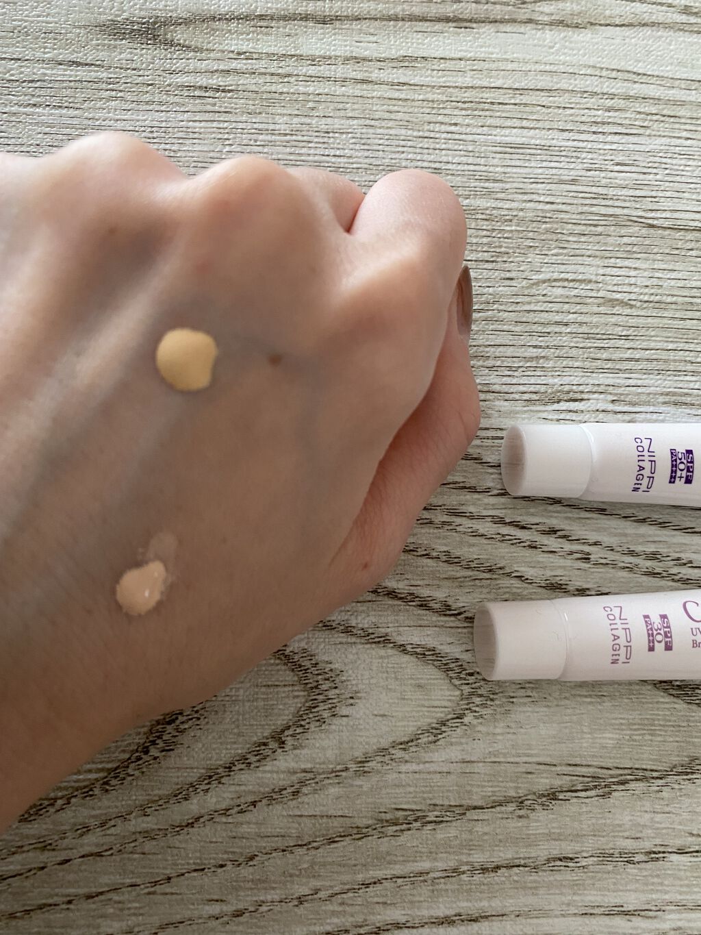 UV プロテクト　ブリリアントベース　30/ニッピコラーゲン化粧品/化粧下地を使ったクチコミ（3枚目）