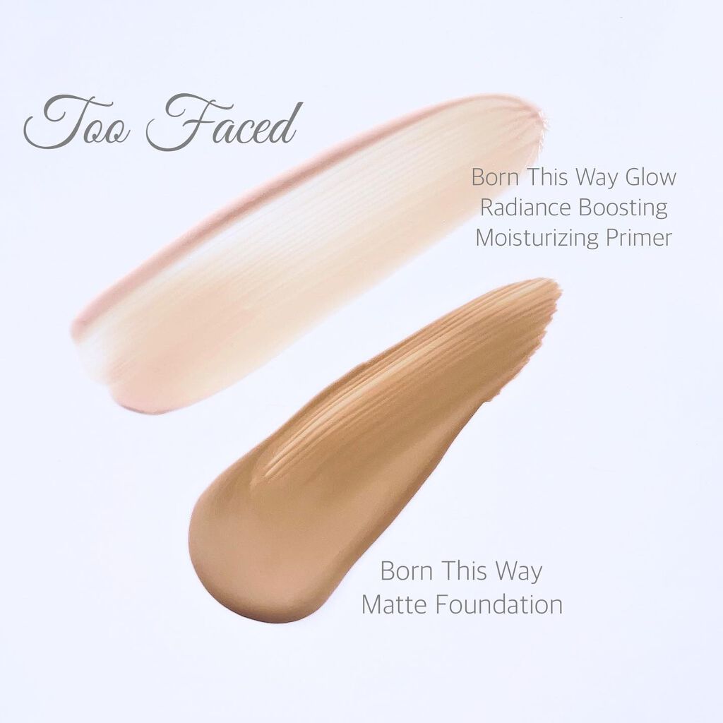 ボーン ディス ウェイ グロウ モイスチュアライジング メイクアップ プライマー/Too Faced/化粧下地を使ったクチコミ（2枚目）