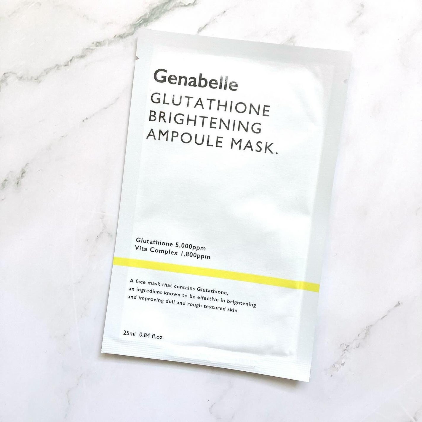 グルタチオンブアンプルマスク/Genabelle/シートマスク・パックを使ったクチコミ(1枚目)