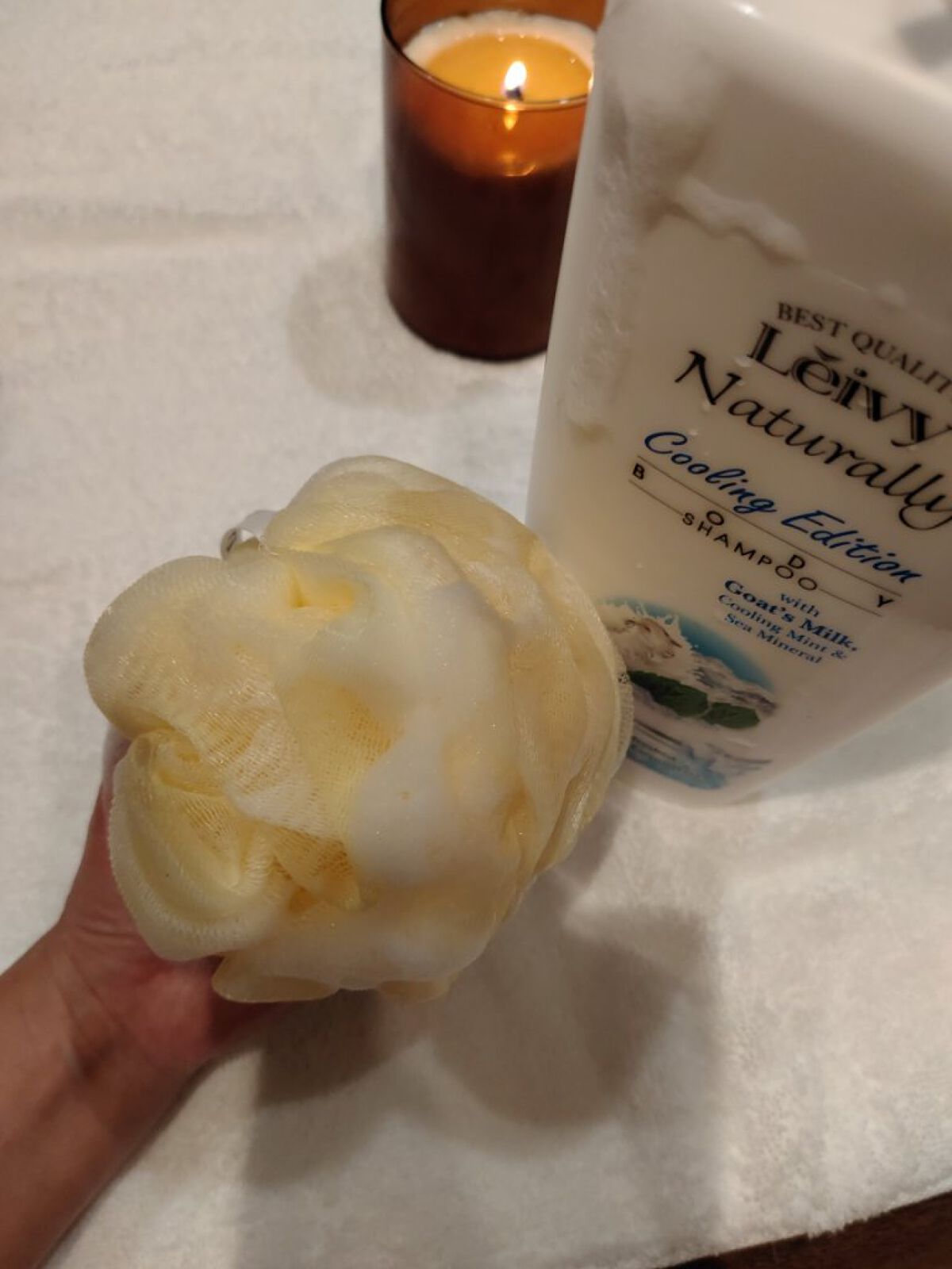 レイヴィー　クールボディシャンプー/Leivy/ボディソープを使ったクチコミ（2枚目）