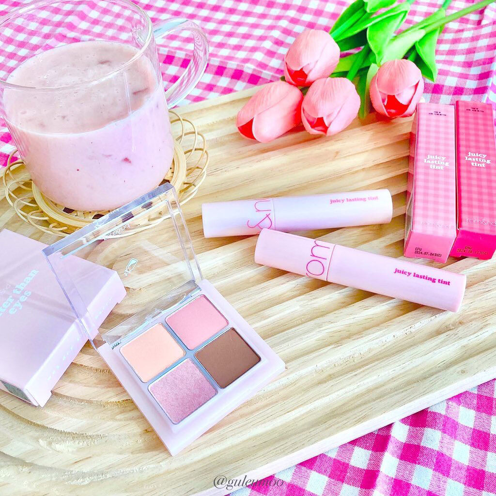 ジューシーラスティングティント/rom&nd/リップティントを使ったクチコミ（1枚目）