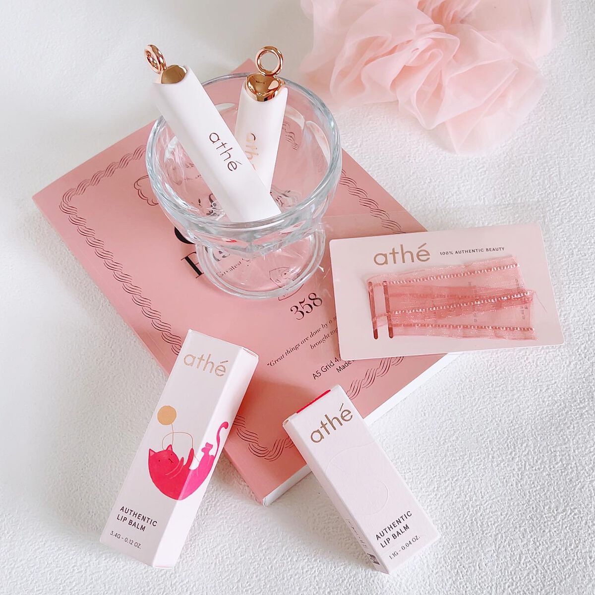 オーセンティック リップ バーム/athé/口紅を使ったクチコミ(2枚目)