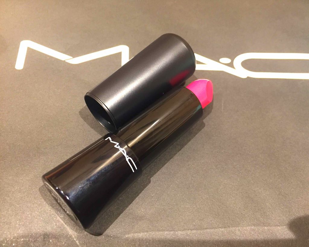 ミネラライズ リッチ リップスティック エレガント アクセント/M・A・C/口紅を使ったクチコミ（1枚目）