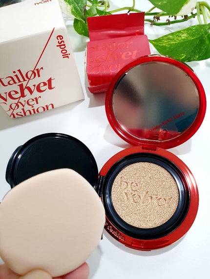 プロテーラービーベルベットカバークッション/espoir/クッションファンデーションを使ったクチコミ(1枚目)