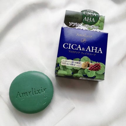 CICA&AHA アムリクシア フェイスソープ/Amrlixir/ピーリングを使ったクチコミ(1枚目)