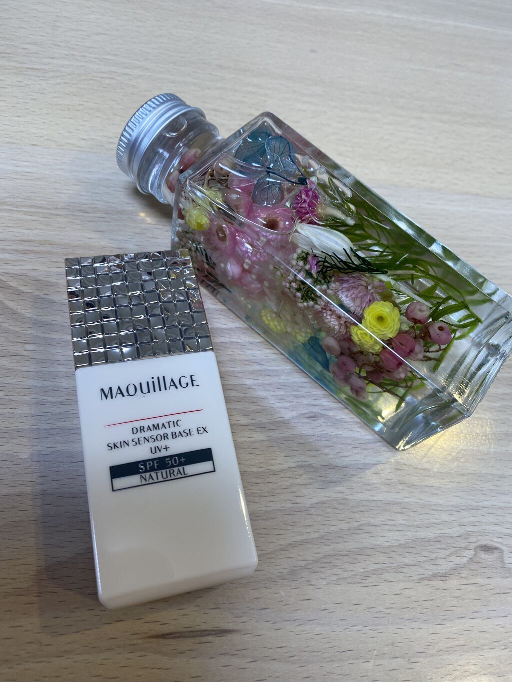 ドラマティックスキンセンサーベース EX UV+/マキアージュ/化粧下地を使ったクチコミ（1枚目）