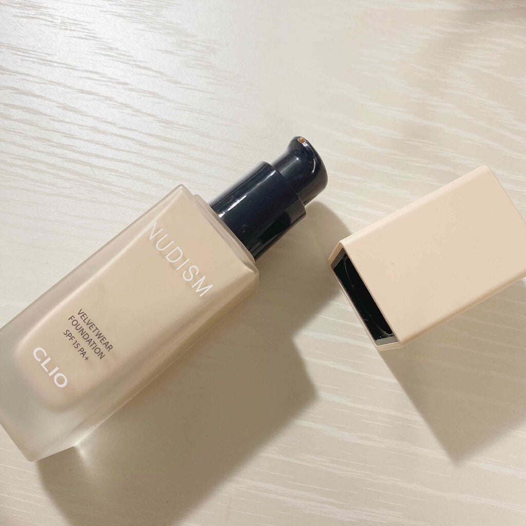 NUDISM ヴェルヴェットウェアファンデーション SPF 15 PA +/CLIO/リキッドファンデーションを使ったクチコミ(2枚目)