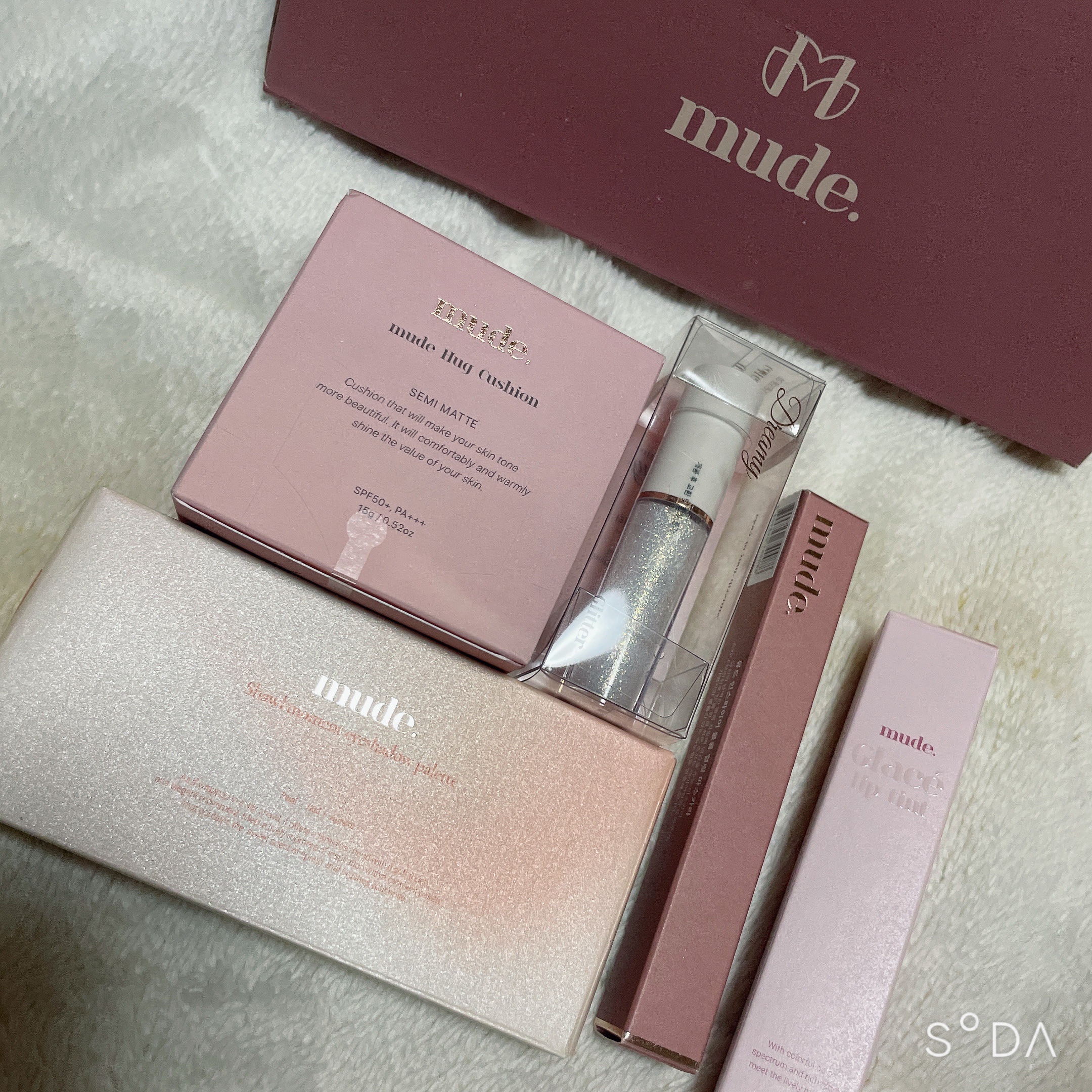 グラッセリップティント/mude./リップティントを使ったクチコミ（1枚目）