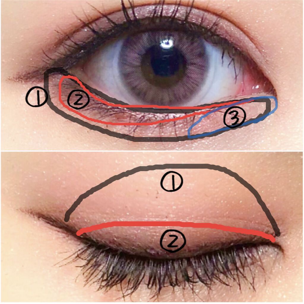 ジェルアイライナー/CEZANNE/ジェルアイライナーを使ったクチコミ（3枚目）