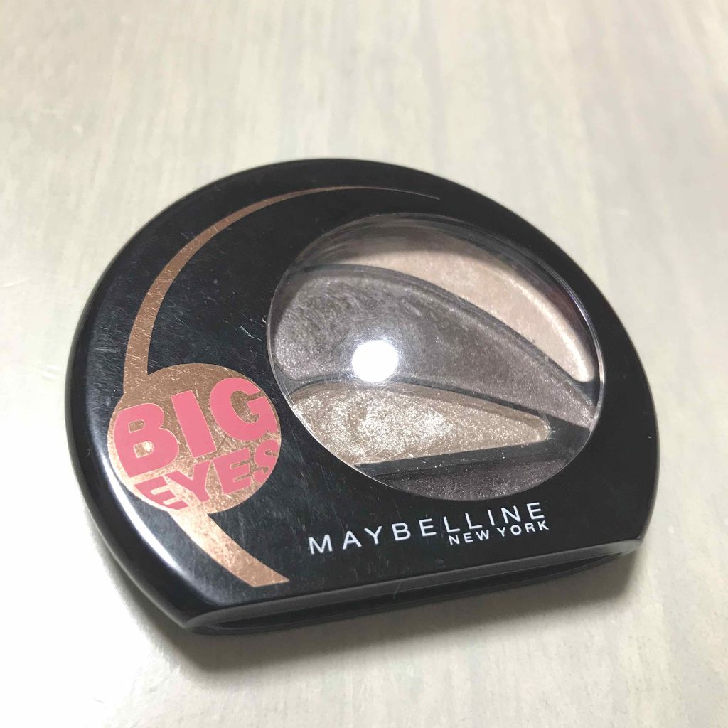 MAYBELLINE NEW YORK ビッグアイ シャドウ Wリッドのクチコミ「
生産終了してしまっているみたいで残念ですが……😔


最近お気に入りでよく使っているアイシャ.....」（1枚目）