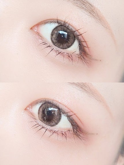 アトリエ・パールキャッツブラウン/トリカ/カラーコンタクトレンズを使ったクチコミ(4枚目)