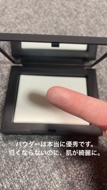 ライトリフレクティングセッティングパウダー　プレスト　N/NARS/プレストパウダーを使ったクチコミ（2枚目）