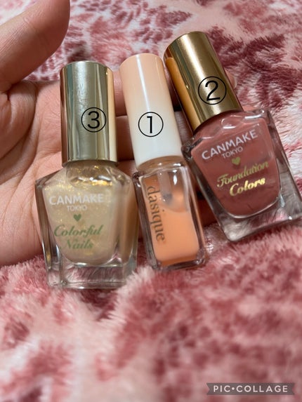 あやか on LIPS 「デイジークの新作の桃のアイシャドウのセットを購入したとこ、おま..」(5枚目)