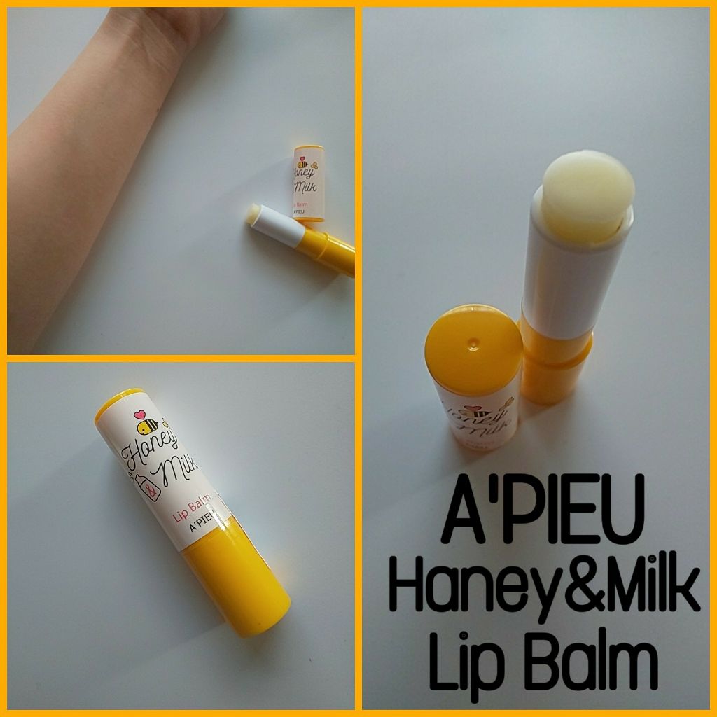 ハニーアンドミルク/A’pieu/リップクリームを使ったクチコミ（1枚目）