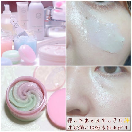 ピンクアロエメレンゲクレンザー/APRILSKIN/その他洗顔料を使ったクチコミ(3枚目)