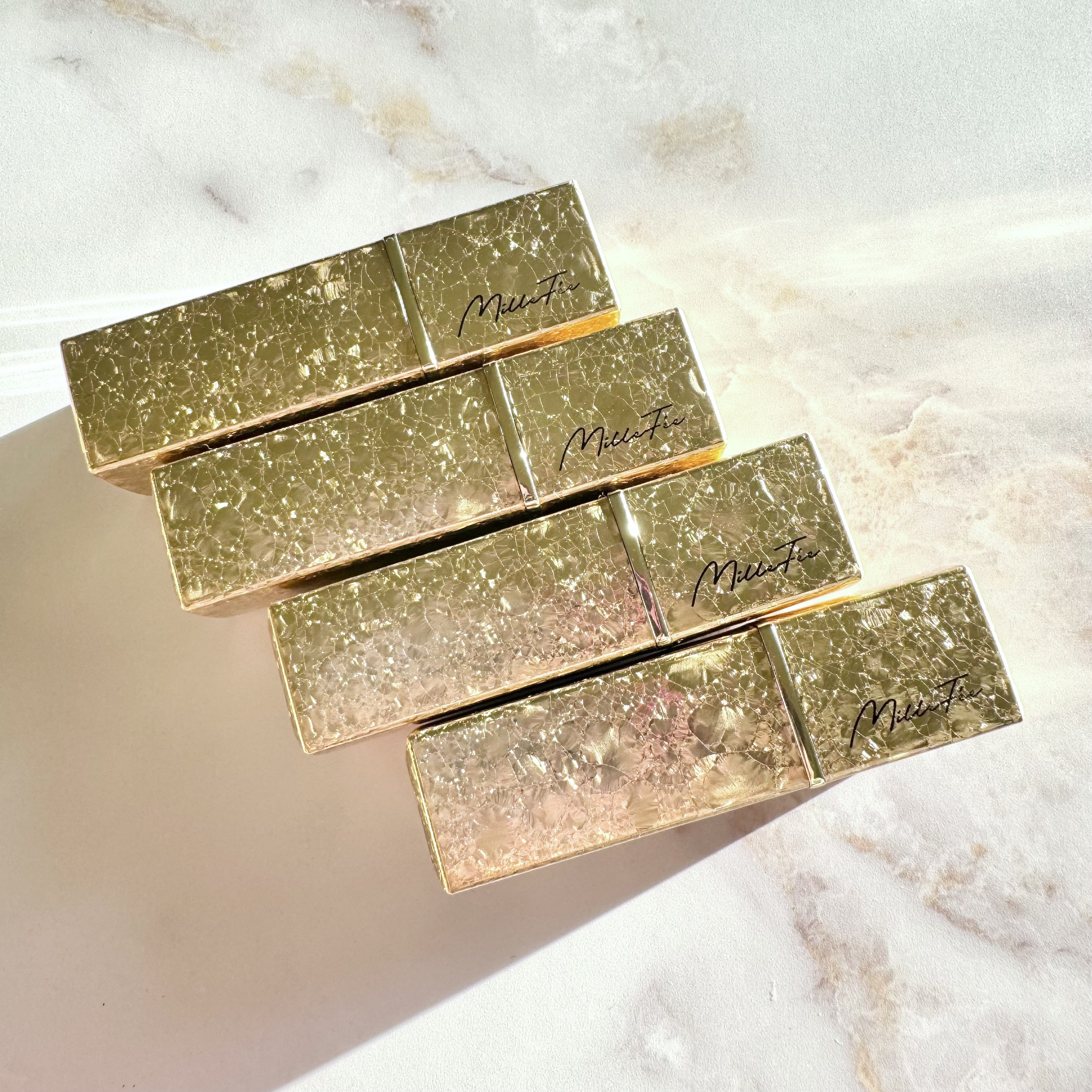 フェアリールージュ 04 誘惑/MilleFée/口紅を使ったクチコミ（3枚目）