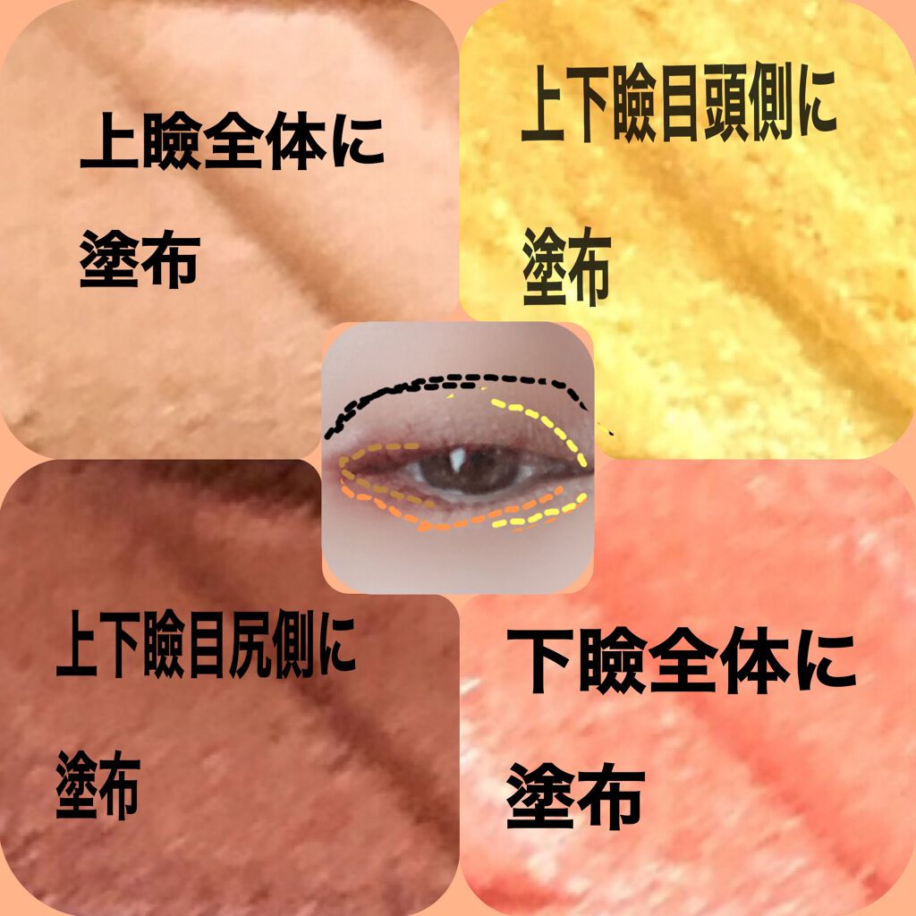 パーツリサイズシャドウ/KATE/アイシャドウパレットを使ったクチコミ（3枚目）