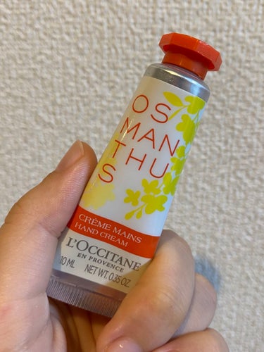 オスマンサス ハンドクリーム/L'OCCITANE/ハンドクリームを使ったクチコミ（2枚目）