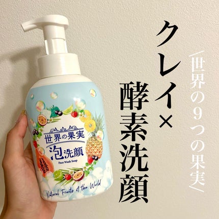 世界の果実 すっきり泡洗顔/世界の果実/泡洗顔を使ったクチコミ(2枚目)