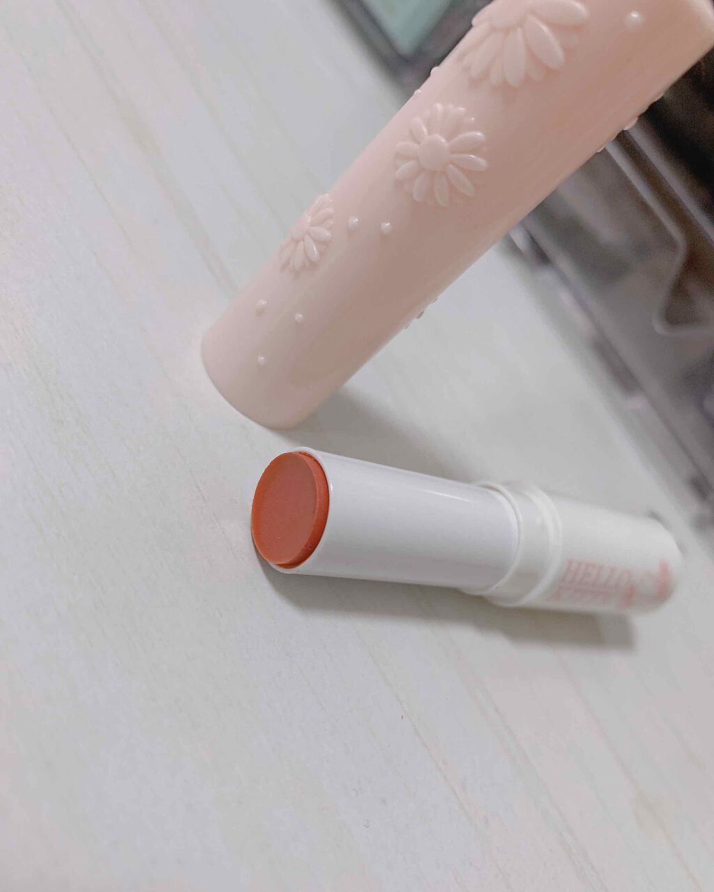 Blooming Kitty リップスティック/DAISO/口紅を使ったクチコミ(1枚目)