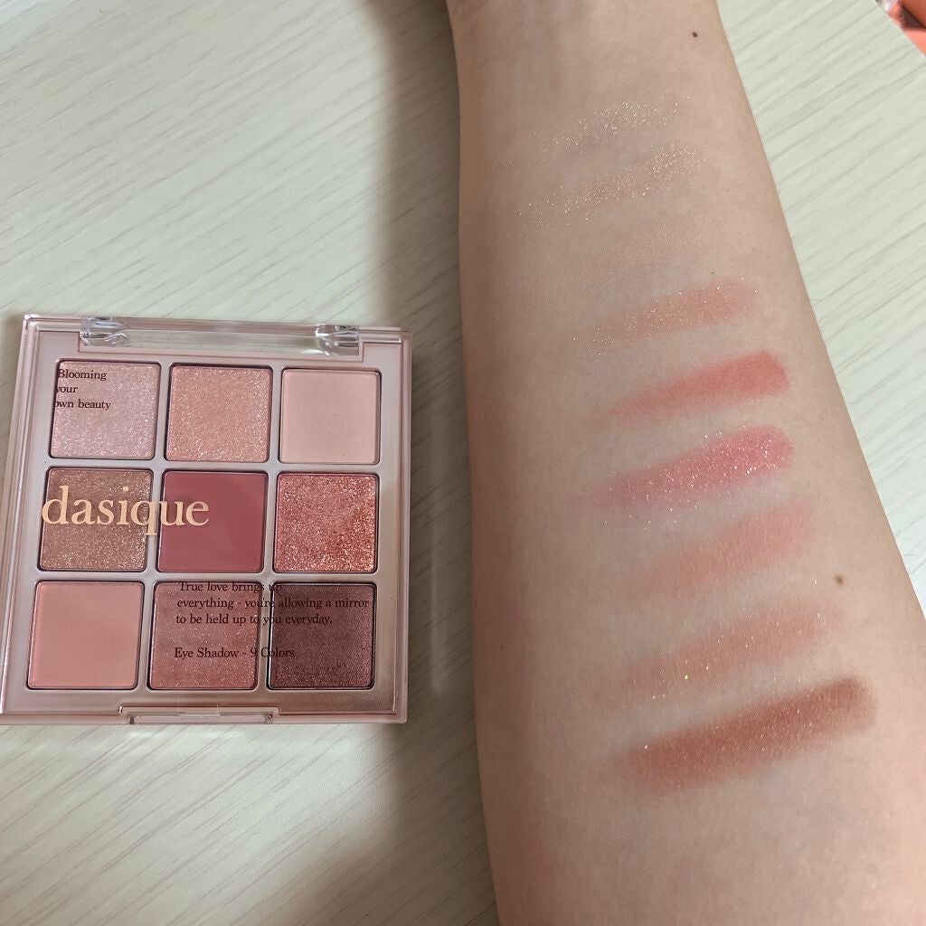 シャドウパレット/dasique/アイシャドウパレットを使ったクチコミ(2枚目)