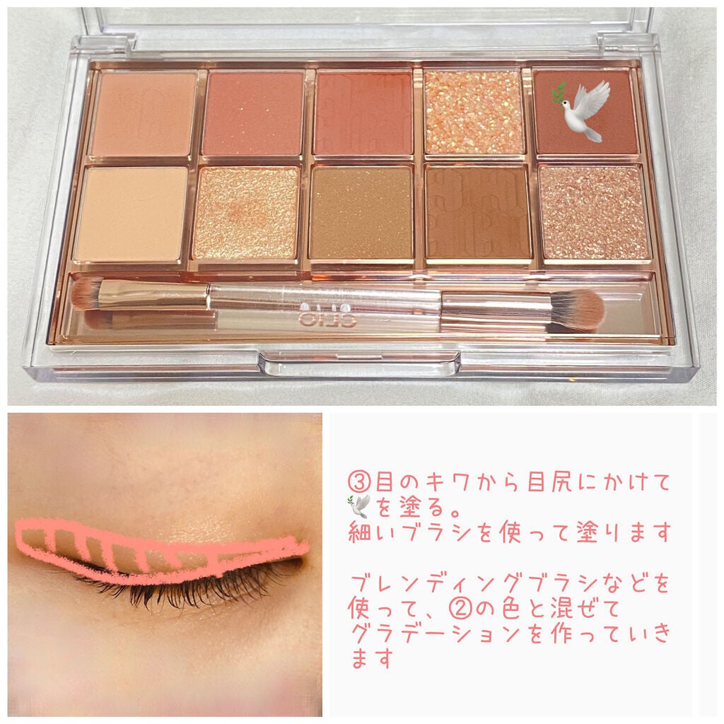 プロ アイ パレット/CLIO/アイシャドウパレットを使ったクチコミ(5枚目)