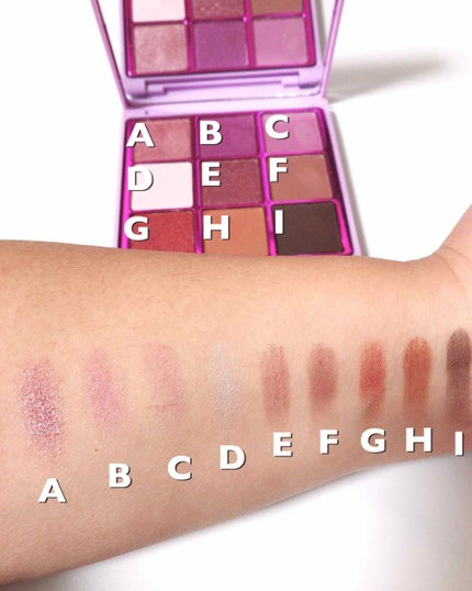 I Heart Revolution Glitter Palette/MAKEUP REVOLUTION/アイシャドウパレットを使ったクチコミ(2枚目)
