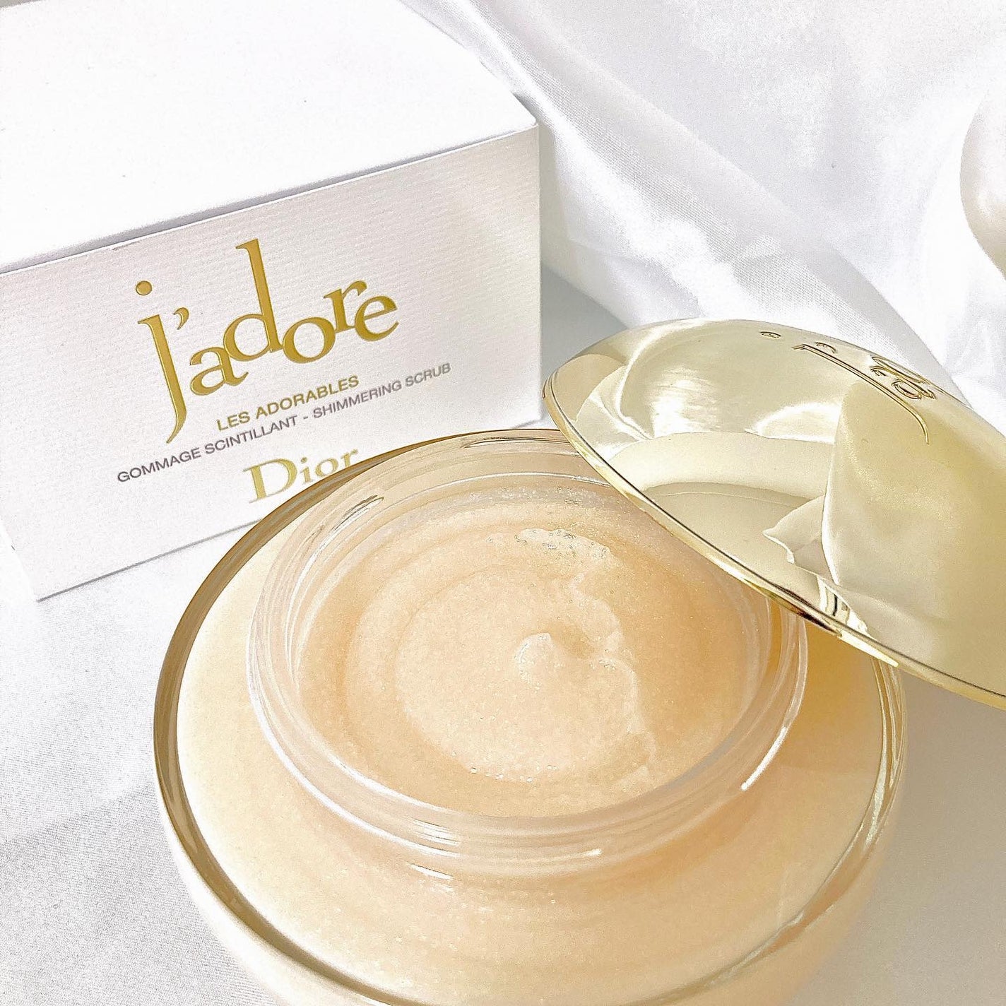 ジャドール シマリング ボディ スクラブ/Dior/スクラブ・ゴマージュを使ったクチコミ(1枚目)