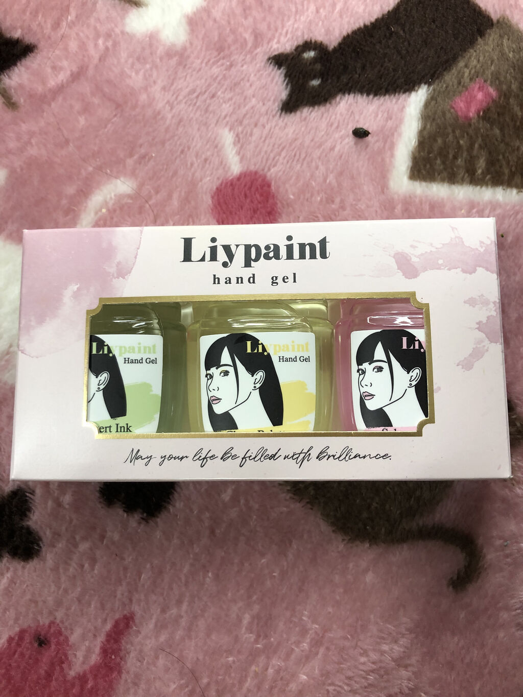 ハンドジェル テヴェールインク/Liypaint/ハンドジェルを使ったクチコミ（3枚目）