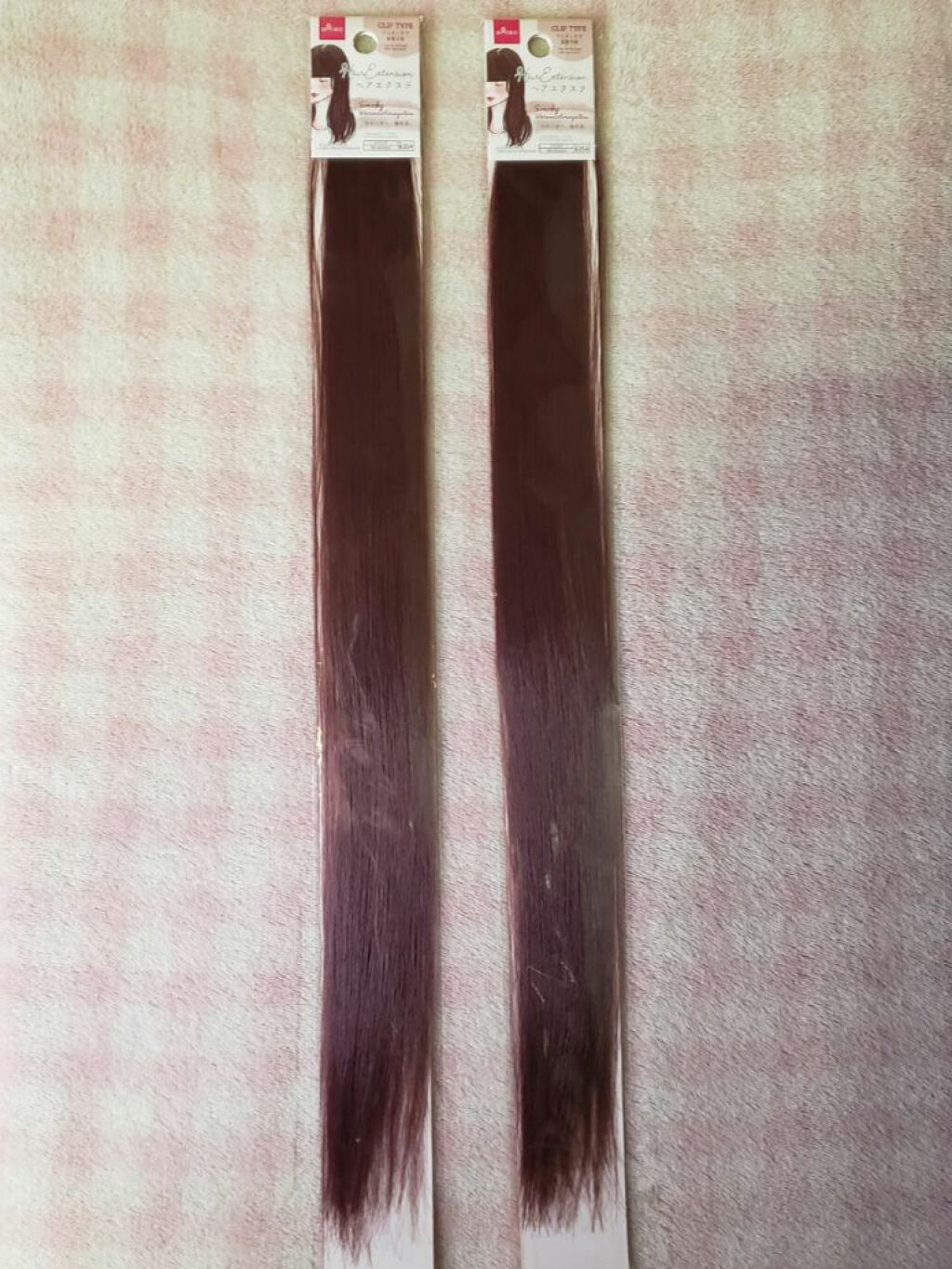 ヘアエクステ/DAISO/ヘアカラーを使ったクチコミ(4枚目)