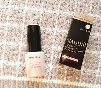 ドラマティックエッセンスリキッド/マキアージュ/リキッドファンデーションを使ったクチコミ(1枚目)