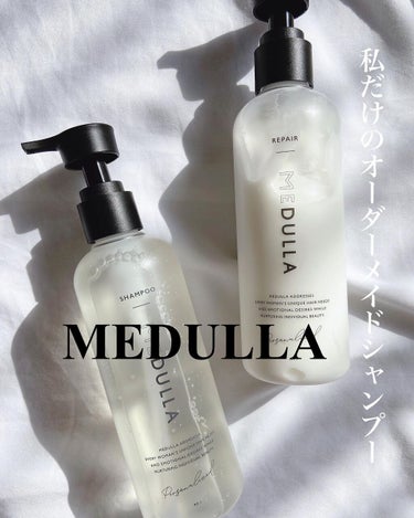 MEDULLA SHAMPOO & REPAIRのクチコミ「𝐌𝐄𝐃𝐔𝐋𝐋𝐀 
シャンプー／リペア
⁡
⁡
⁡
産後の頭皮・髪の変化ありませんか？
⁡
私は.....」（1枚目）