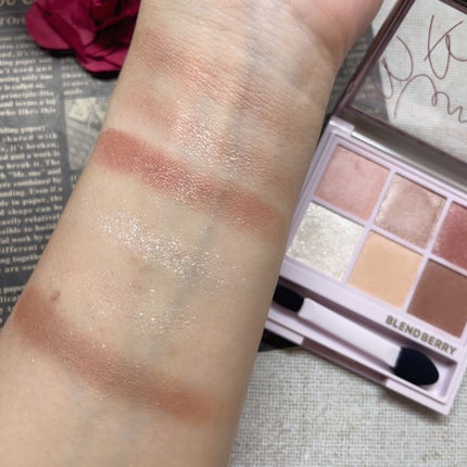 オーラクリエイション/BLEND BERRY/アイシャドウパレットを使ったクチコミ(6枚目)