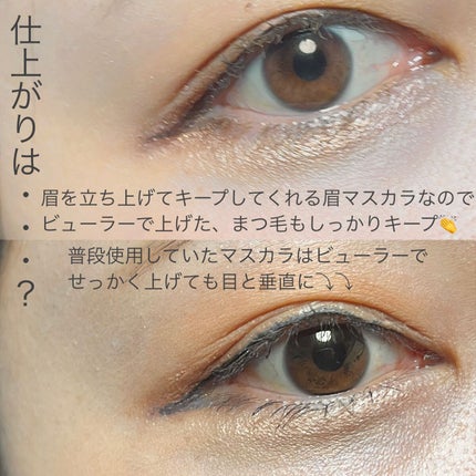 ラブ・ライナー シグネチャーフィットマスカラ<アイブロウ>/ラブ・ライナー/眉マスカラを使ったクチコミ(3枚目)