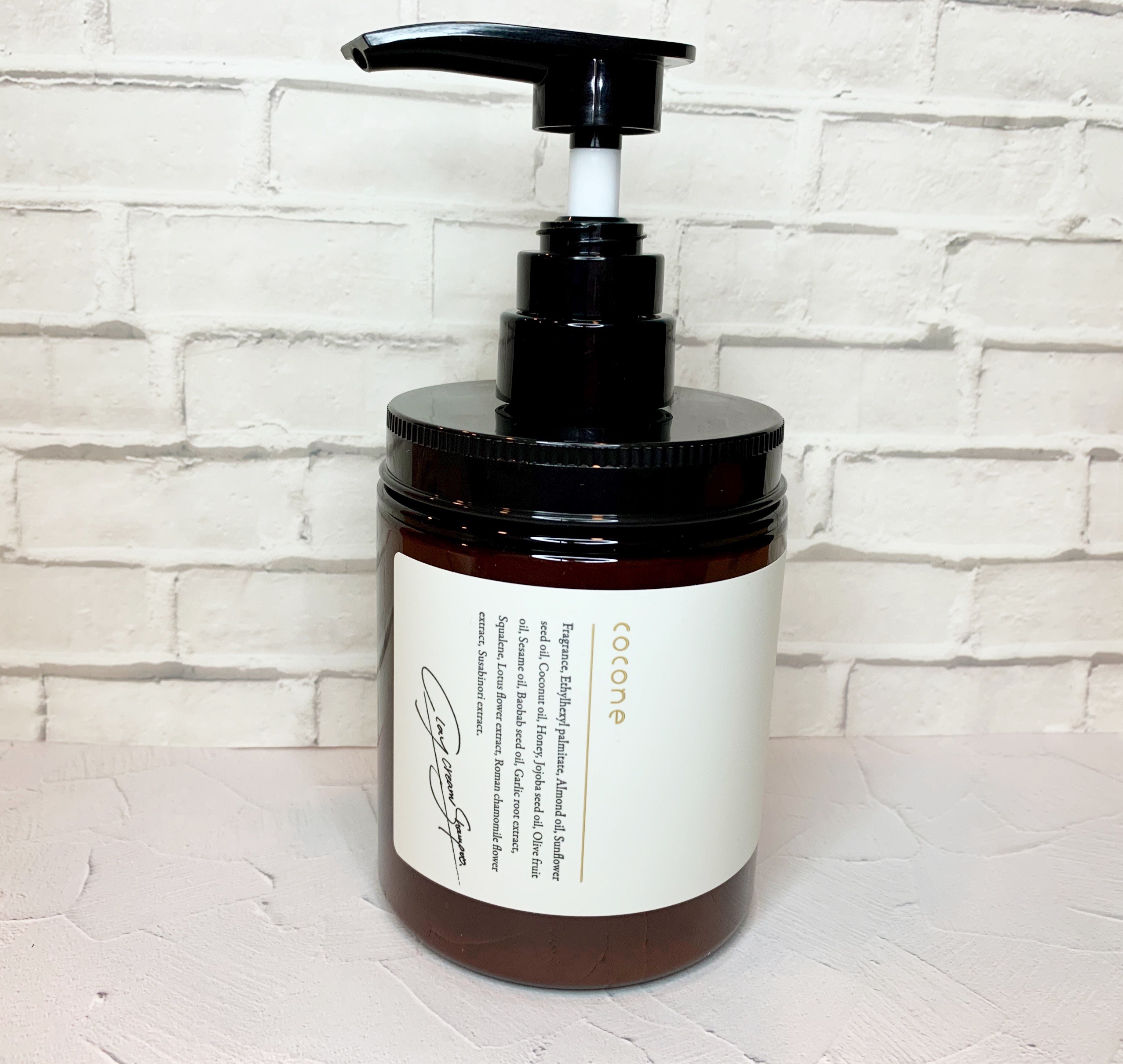 クレイクリームシャンプー(ディープモイスト)/cocone/市販シャンプーを使ったクチコミ（1枚目）