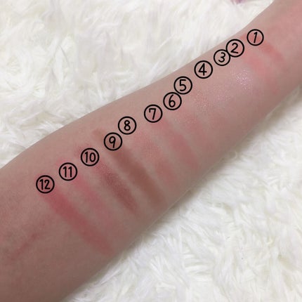 アリスドリームランドシリーズ 12色アイシャドウパレット(ZEESEA×大英博物館)/ZEESEA/アイシャドウパレットを使ったクチコミ(4枚目)