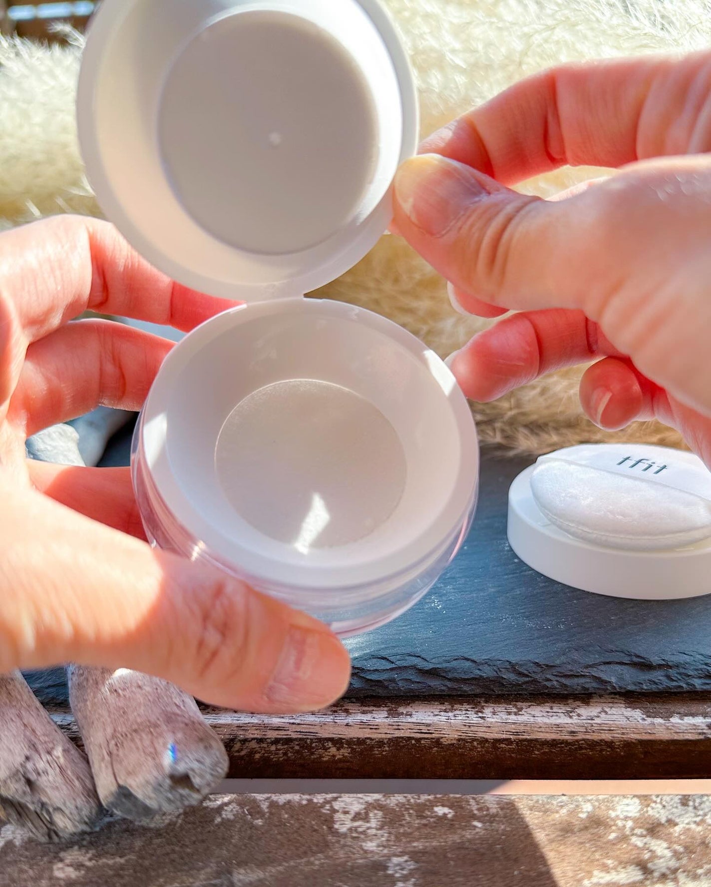 トランスルーセントセットフィニッシングパウダー/TFIT/ルースパウダーを使ったクチコミ(3枚目)