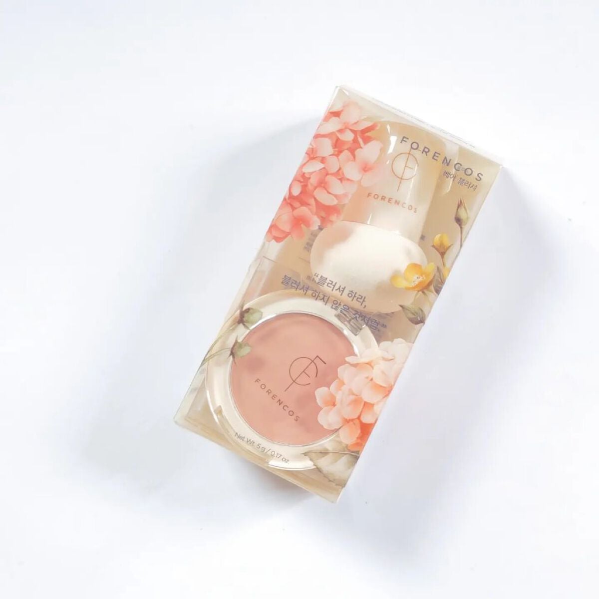 ベアブラッシャー パフ付き/フォレンコス/パウダーチークを使ったクチコミ(6枚目)